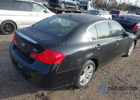 2010 Infiniti G37X from USA, damaged, VIN JN1CV6AR4AM452450